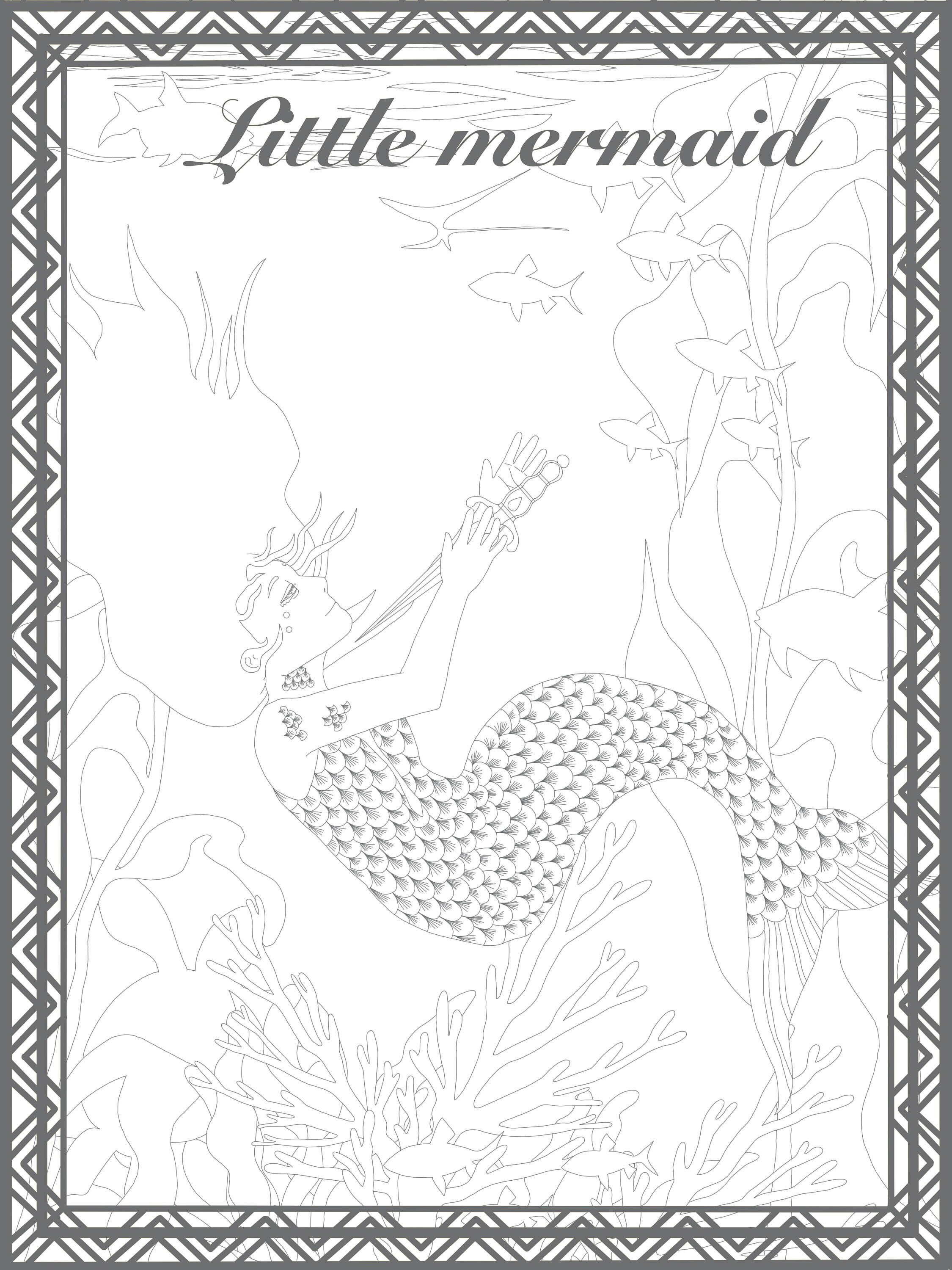 Coloring page for procreate Coloring sheet Adult coloring | Etsy