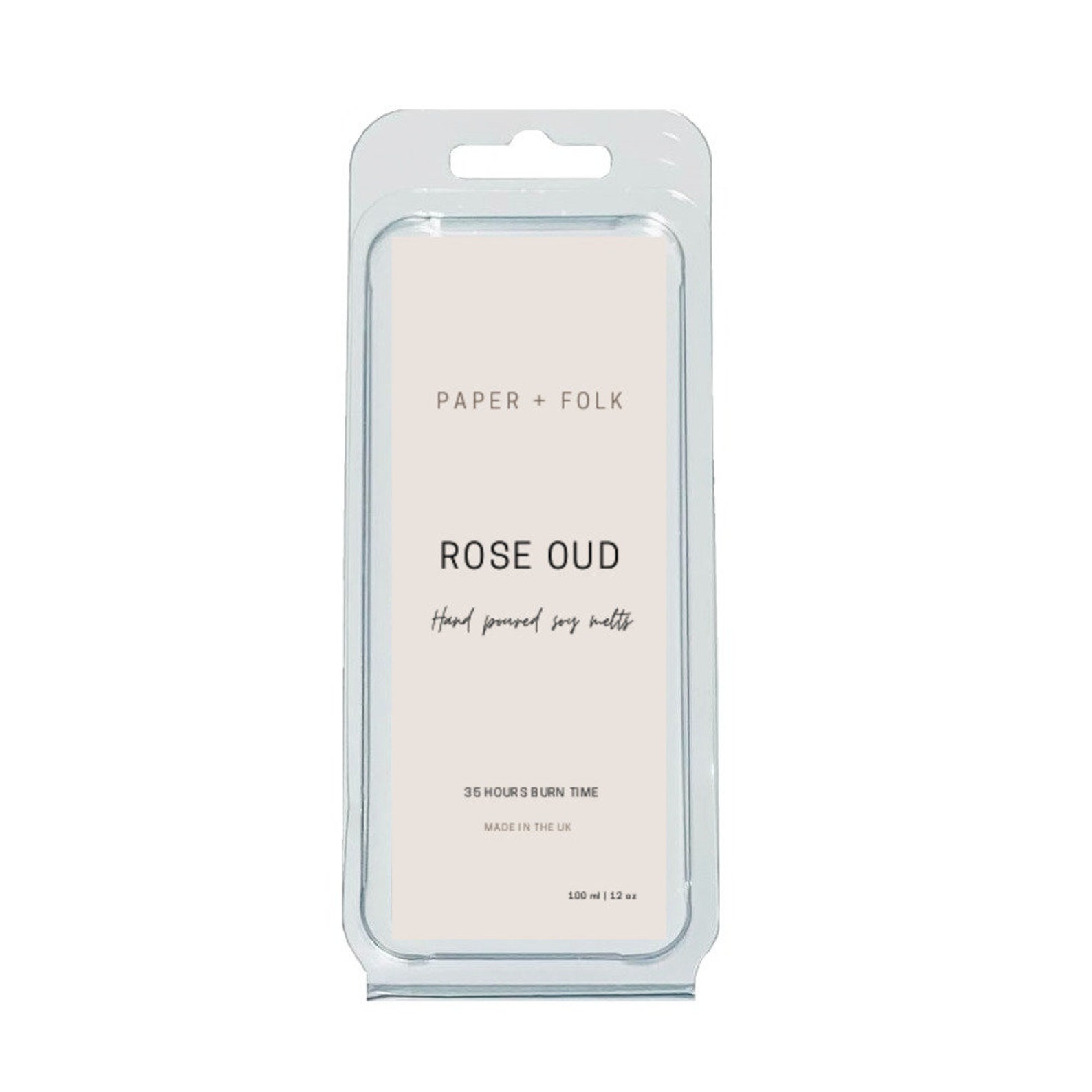 Clamshell Packaging Label Template Printable PDF, JPG, PNG Editable in