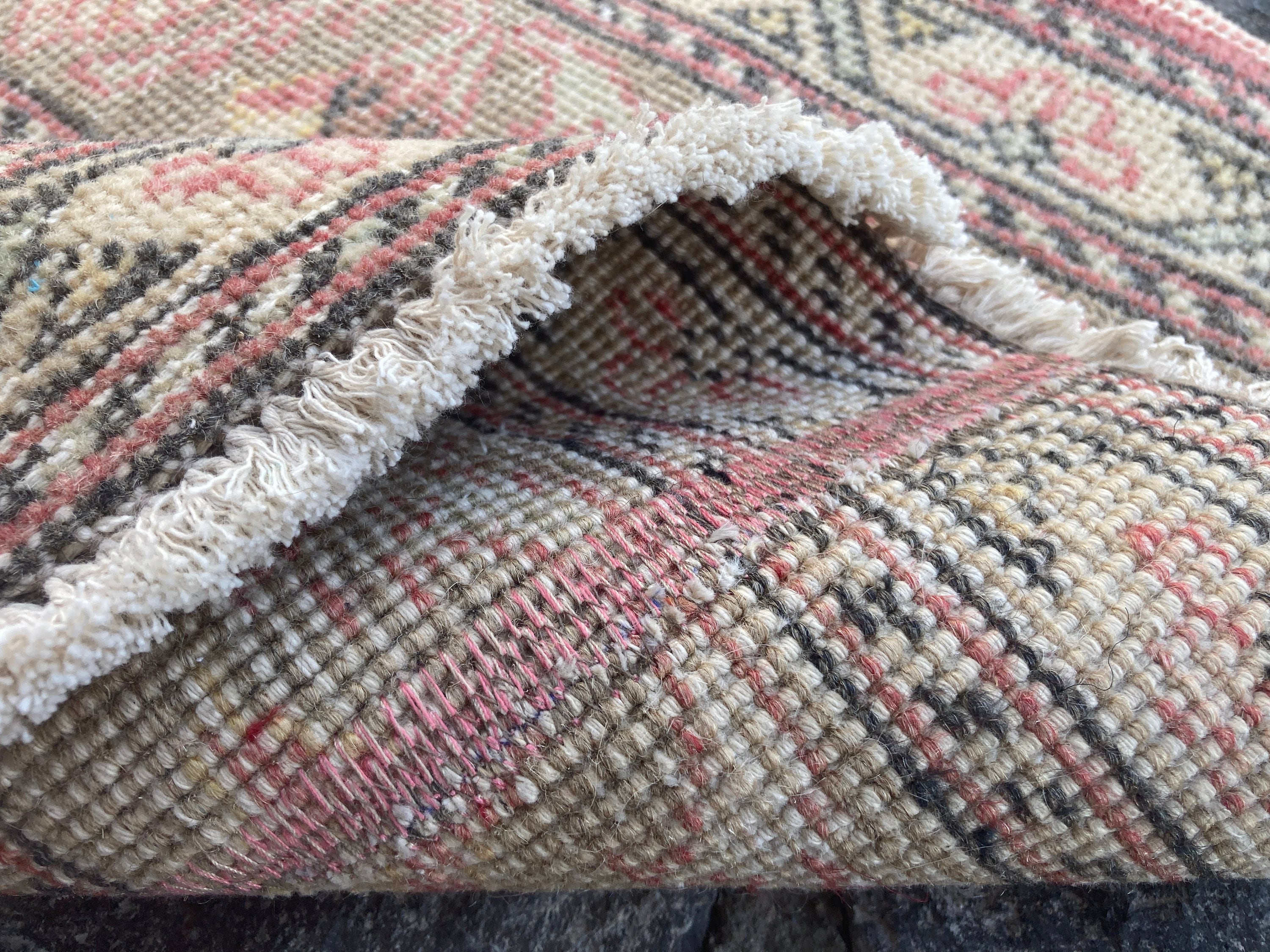 Vintage Runner Rug 1'12 x 12'6 ft Etsy