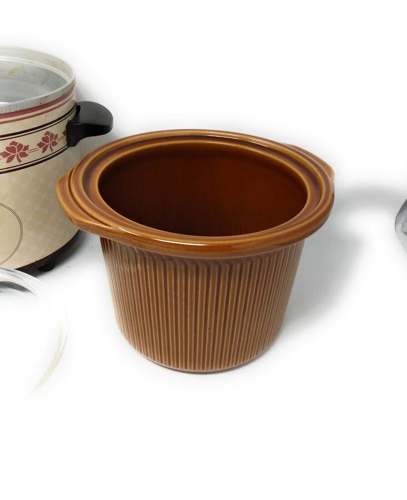 Vintage Rival Erock Topf Rosa Rose Langsam Kocher 35qt Etsy