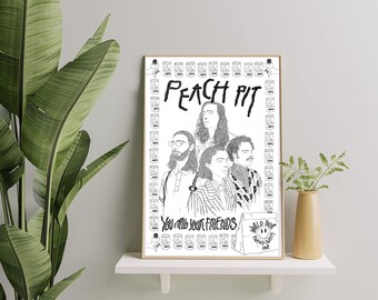 Peach Pit Art Etsy Peach Pit Art Etsy