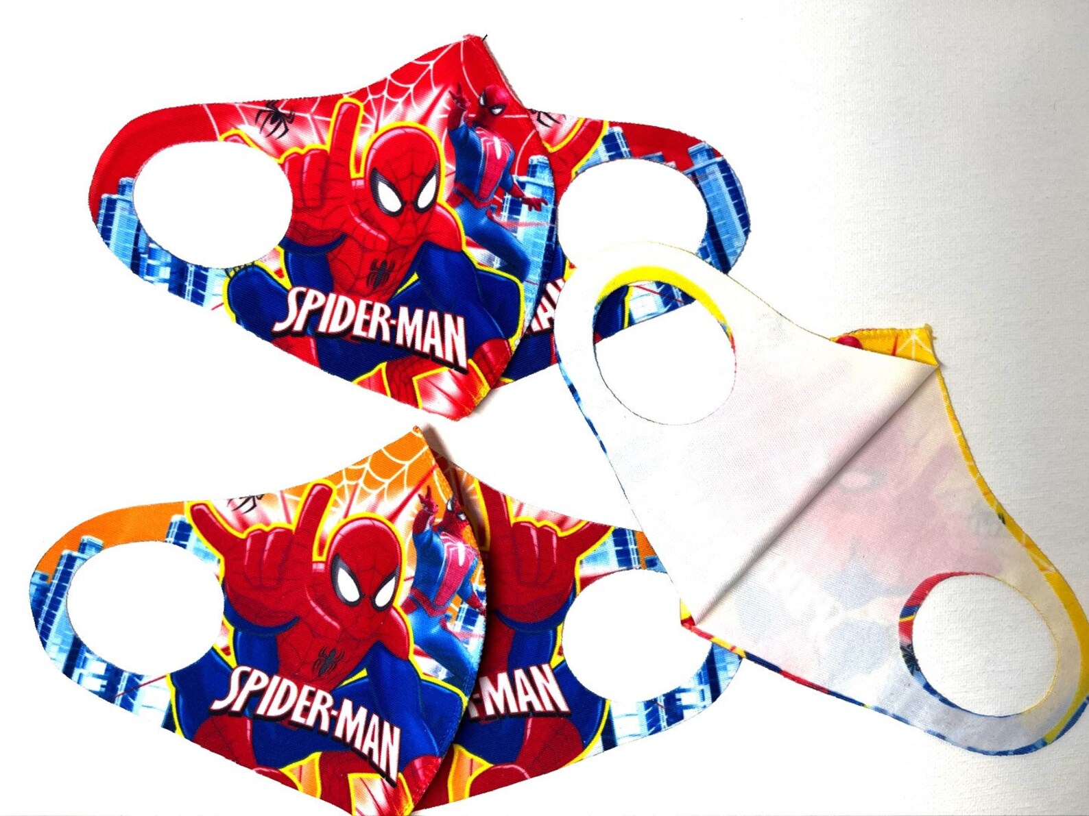 Toddler & Kids face mask Spiderman face masks Washable Etsy