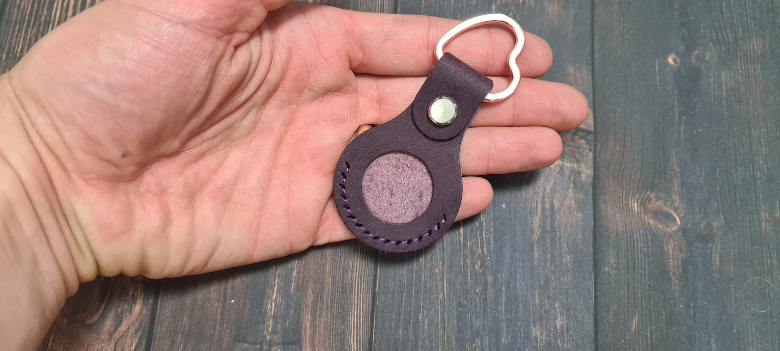 Leather Key Ring for Apple Airtag Personalised Air Tag Case Etsy UK
