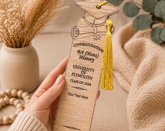 2026 Graduation Gifts For Granddaughter, Personalized Daughter Graduation Gift, High School Graduation Gift For Her, Graduation Bookmark