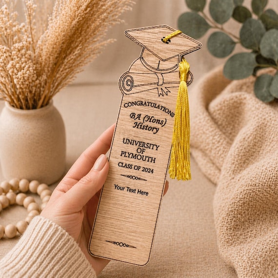 2026 Graduation Gifts For Granddaughter, Personalized Daughter Graduation Gift, High School Graduation Gift For Her, Graduation Bookmark