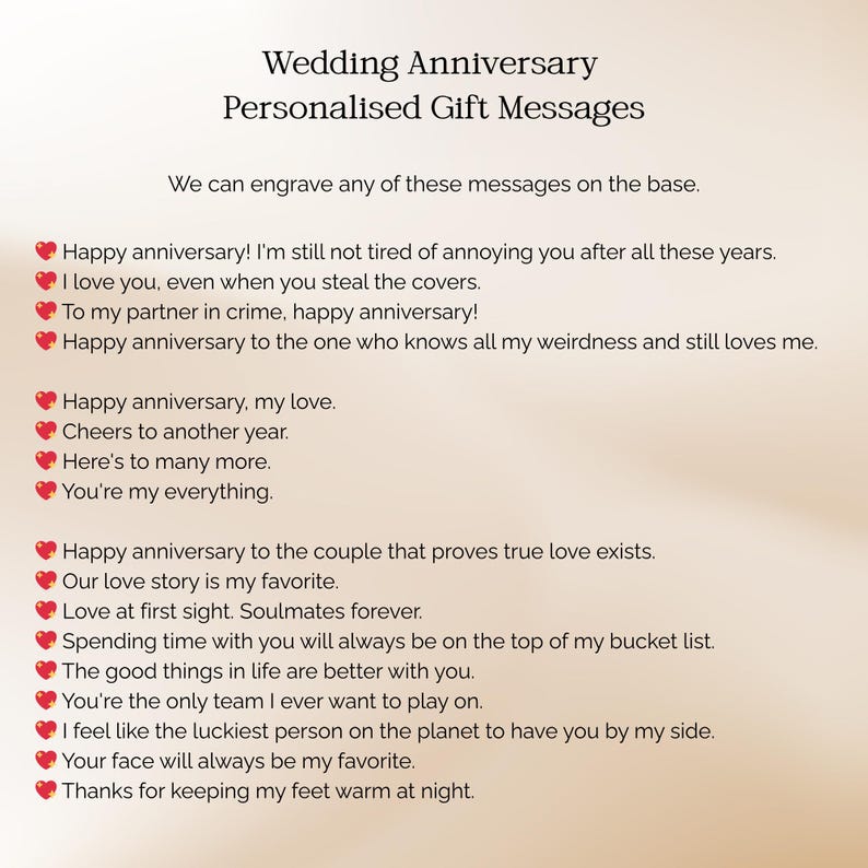 Happy 7th Anniversary Gift For Her 7 Years Married Plaque, Personalized Anniversary Date Gift, Seventh Wedding Anniversary Gift For Wife image 10