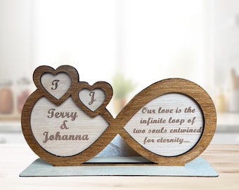 Wood Gift For 5th Anniversary, Wooden Anniversary Gifts For Husband, Wood Anniversary Gift For Him, 5 Years, Fifth Wedding Anniversary