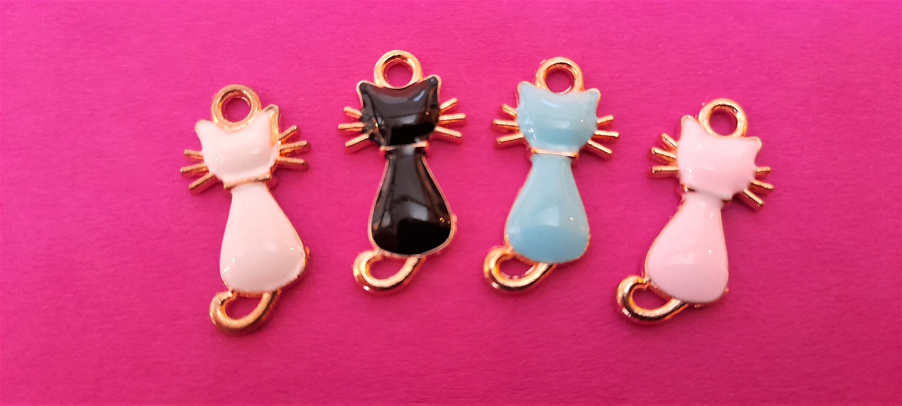 Black Cat Bracelet Cat Adjustable Bracelet Cat Person Gift Etsy UK