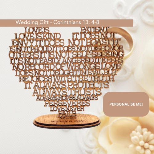 Cadeau de mariage religieux pour belle-fille, cadeaux de mariage catholique pour ornement de couple, cadeau pour monsieur et madame, cadeaux de couple chrétien pour femme