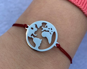 Gap Year Gift, Travel Bracelet, Wanderlust Gift, Going Travelling, Farewell Gift For Daughter Student Friend, Good Luck Gifts for Travelling