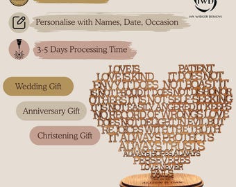 30th Wedding Anniversary Gift for Wife, Pearl Anniversary Keepsake, 30 Years Together, Personalised Gifts Husband, Thirty Married, Husband
