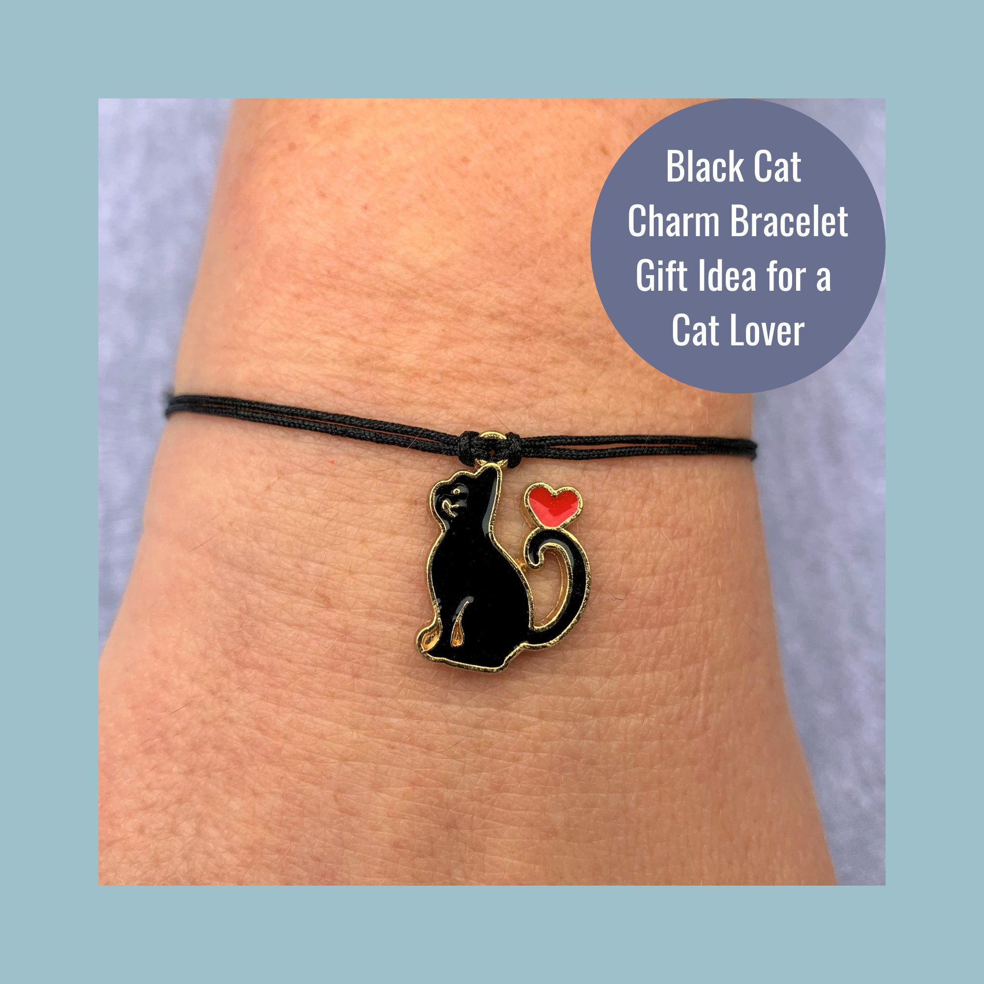 I LOVE CATS, Loaded, Cat Charm Bracelet, Cat Bracelet, Ceramic, Glass, Cat  Charms Bracelet, Boho, Cat Lady, by Tinkerdee2 on  