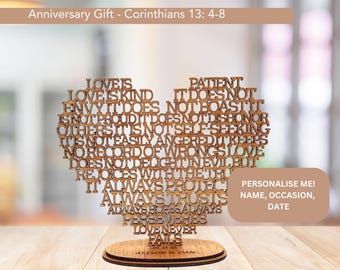 Personalised 50th Golden Wedding Anniversary Gift For Parents, 50 Years Anniversary, Gifts For Couples, Grandparents Gift, 1975 Anniversary