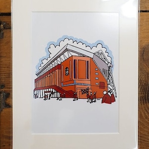 Liverpool FC (LFC) Anfield Stadium Digital Artwork