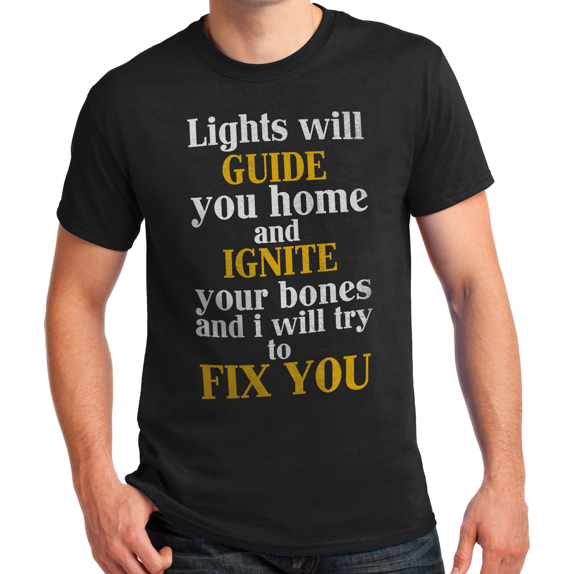 Music Lights Will Guide You Home And Ignite Your Bones Music I Etsy