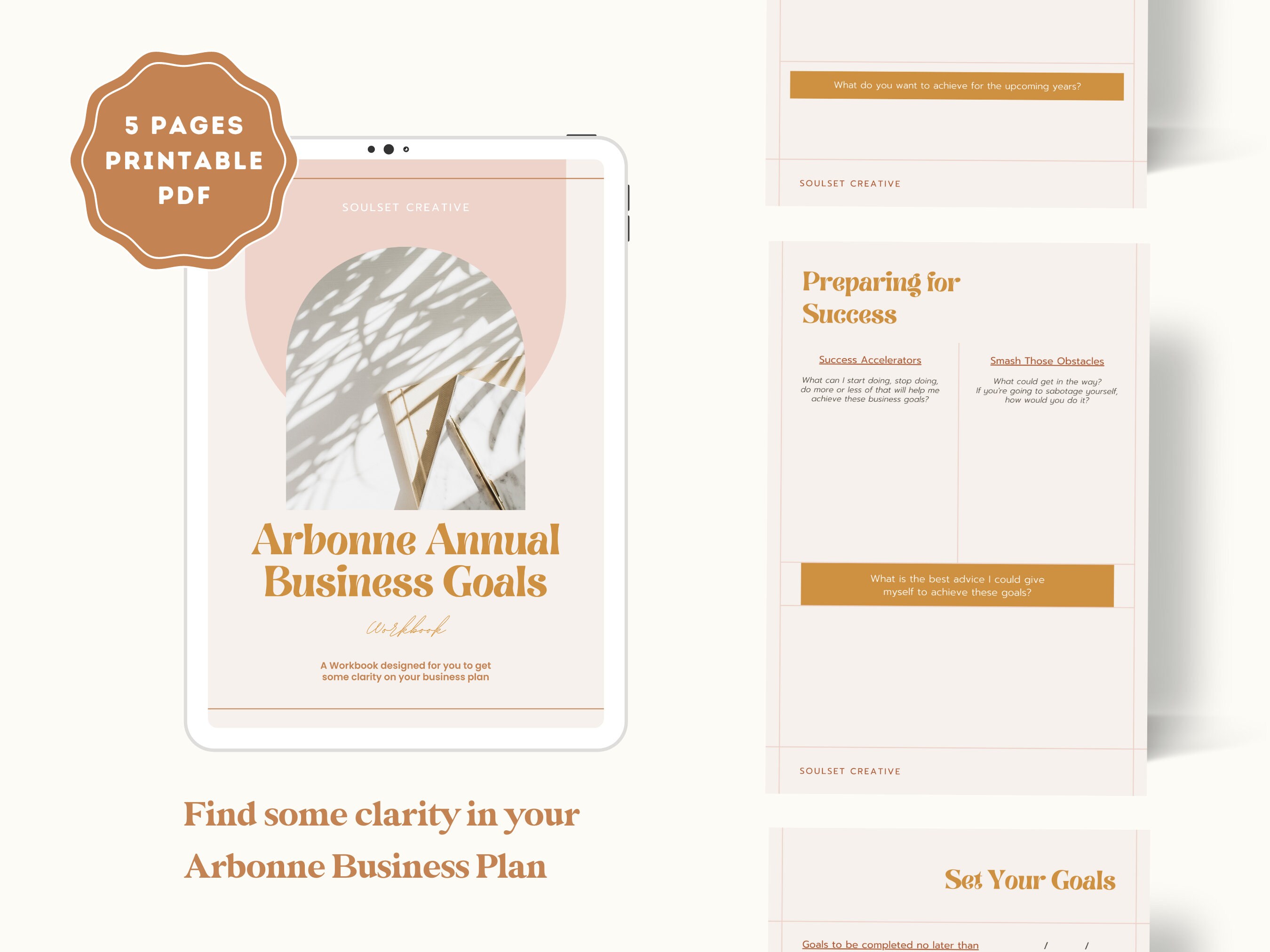 Arbonne Business Goals Workbook Goal Setting Workbook | Etsy France