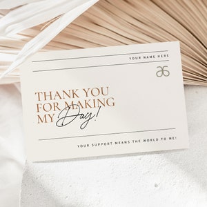 Tarjeta de agradecimiento personalizada Arbonne Refer A Friend / Tarjeta de agradecimiento Arbonne / Tarjeta de recomendación Arbonne A Friend / Descarga instantánea + Impresión