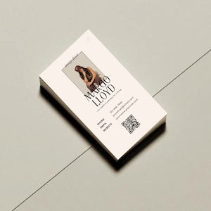 Carte de visite personnalisée Arbonne | Cartes de visite Arbonne | Code QR inclus | imprimables modernes Arbonne | Fichier numérique virtuel