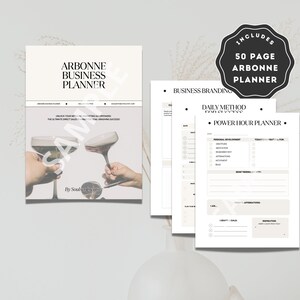 NEW Arbonne Business Planner | Network Marketing Planner | Planner Printable | Goal Setting Planner | Instant Download + Print