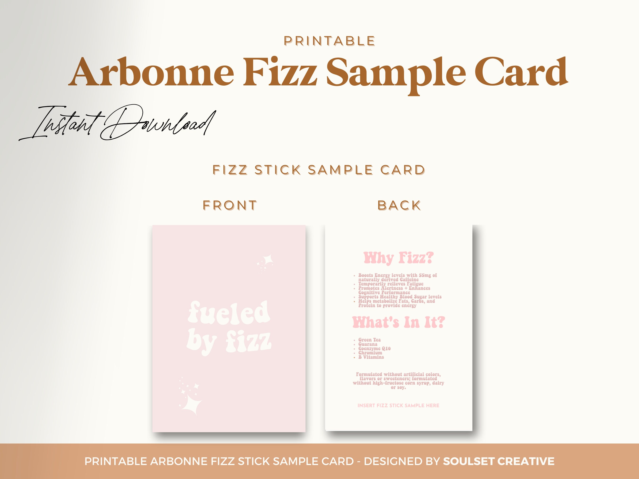arbonne-energy-fizz-stick-sample-card-arbonne-fizz-sticks-etsy