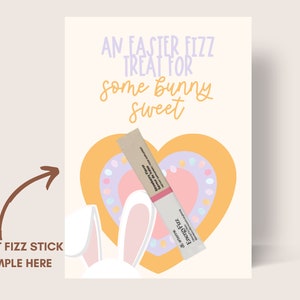Arbonne Paasvakantiekaart | Fizz Stick-voorbeeldkaart | Boho Arbonne Paaskaart Tag | Fizzsticks | Direct downloaden + afdrukken