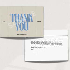 NEW Arbonne Modern Refer A Friend Thank You Card | Arbonne Thank You Card | Arbonne Refer A Friend Card | Instant Download + Print