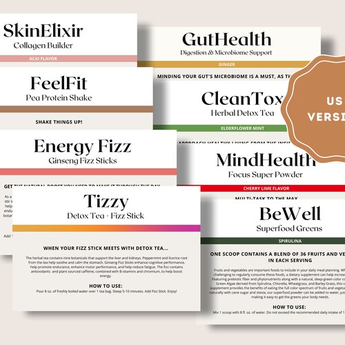 Arbonne Welcome Card 6'' X 4'' Sample - Etsy