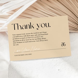 Arbonne gepersonaliseerd verwijs een vriend Bedankkaart | Arbonne Bedankkaart | Arbonne verwijs een vriend kaart | Direct downloaden + afdrukken