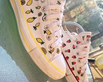 customised converse trainers