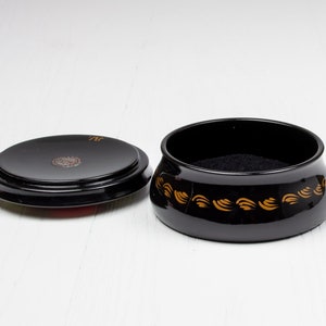 Handmade Ukrainian Lacquer Box • Petrykivka Floral Jewelry Box • S171 image 6