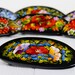 Ukrainian Hand Painted Hair Barrette For Woman, Wooden Hair Clip, French Barrette, Handmade Accessories, Petrykivka Gift Ukraine Shop, S041 