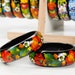 Ukrainian Hand Painted Wooden Bangle, Handmade Flower Jewelry Bracelet, Floral Bangle Bracelet For Women, Petrykivka Gift Ukraine Shop, S032 