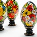 Ukrainian Pysanky Easter Egg, Wooden Easter Egg, Easter Decor, Hand Painted Petrykivka Gift Ukraine Shop, S202 