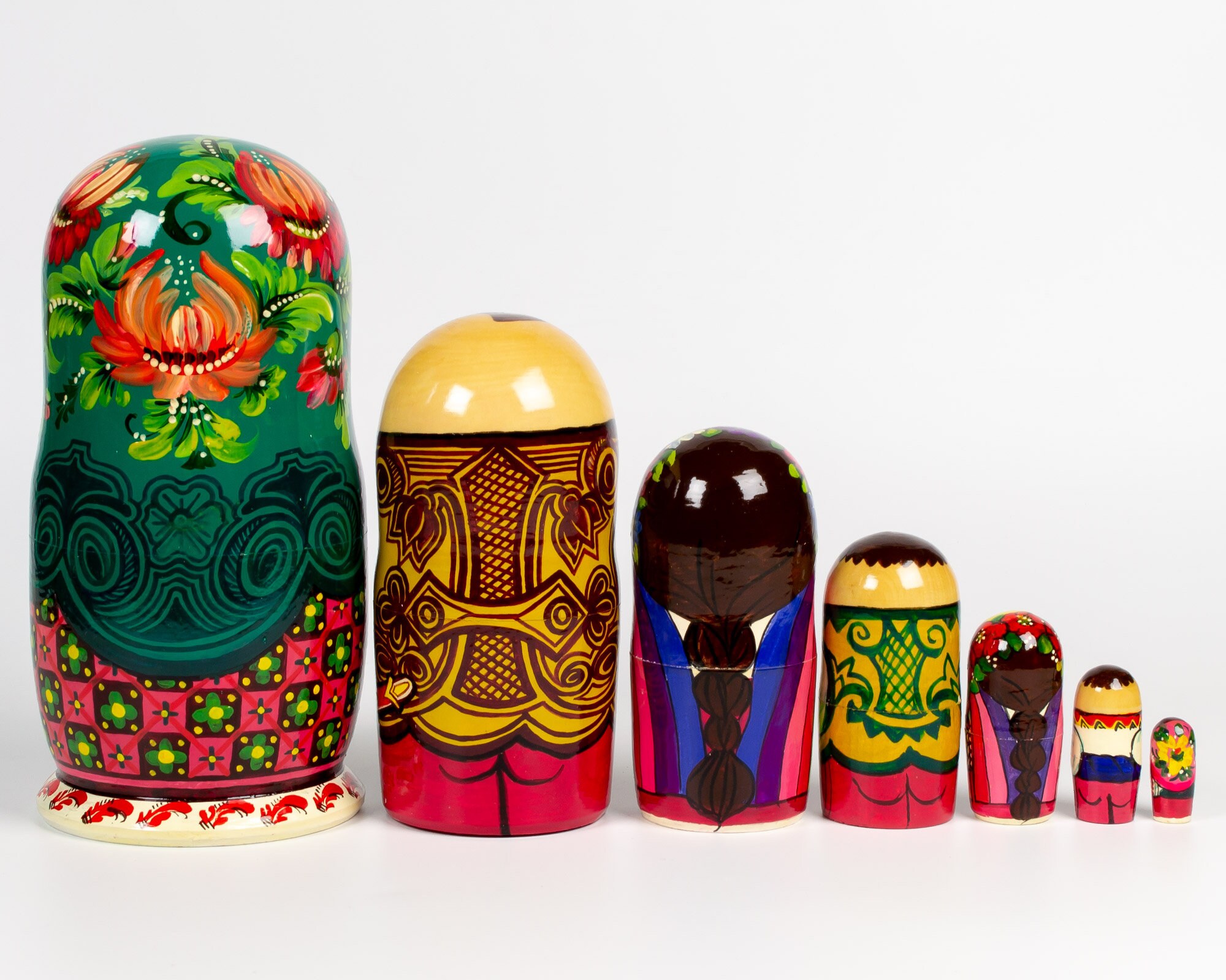 Ukrainian Nesting Doll Nesting Dolls Handmade Dolls Etsy
