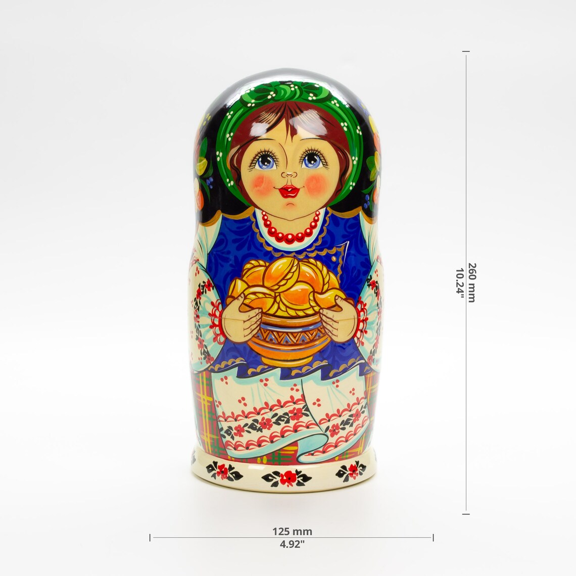 Ukrainian Nesting Doll Nesting Dolls Handmade Dolls Etsy