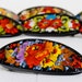 Ukrainian Hand Painted Hair Clip For Woman, Handmade Accessories, Wooden Barrette, French Hair Barrette, Petrykivka Gift Ukraine Shop, S101 