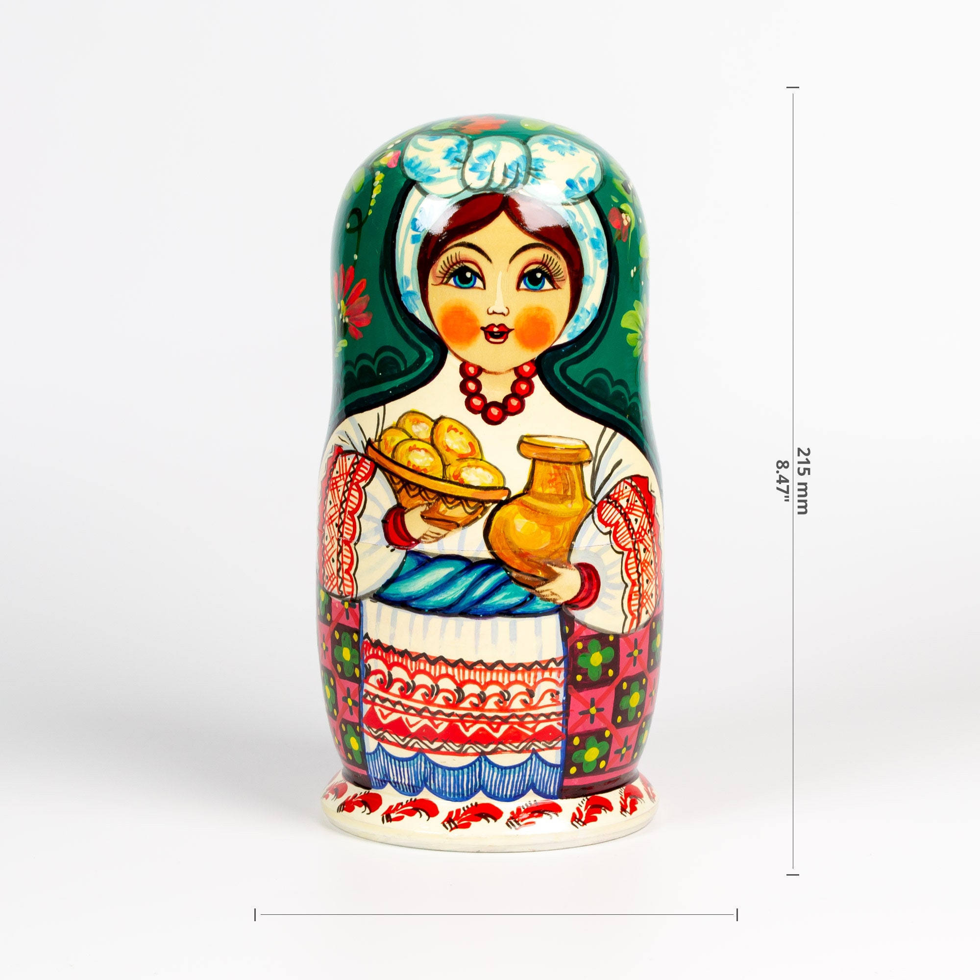 Ukrainian Nesting Doll Nesting Dolls Handmade Dolls Etsy