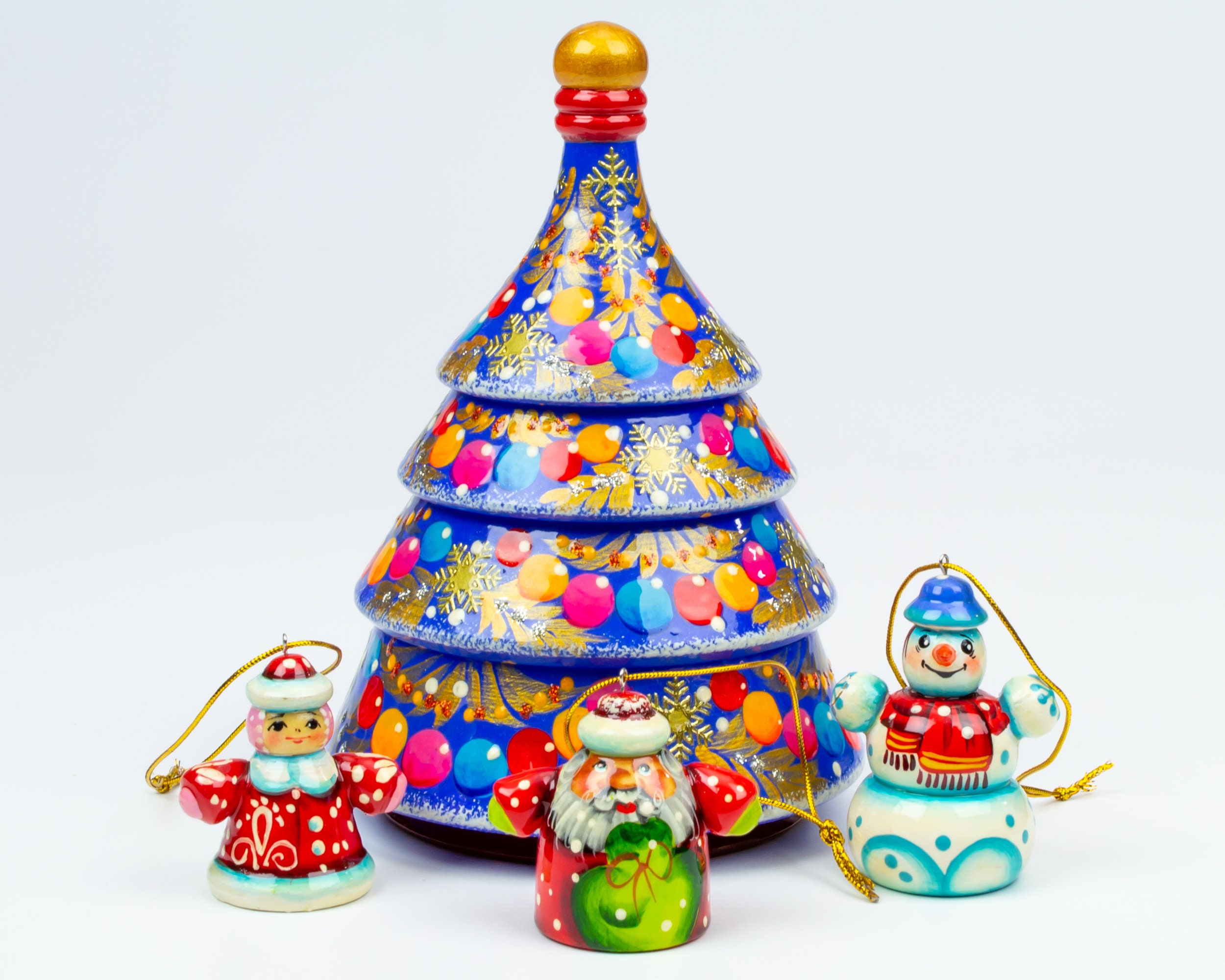 Nesting Dolls For Kids Christmas Tree Ornaments Etsy