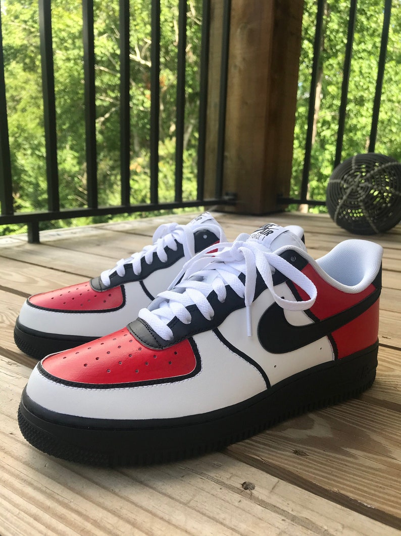 two tone nike air force ones