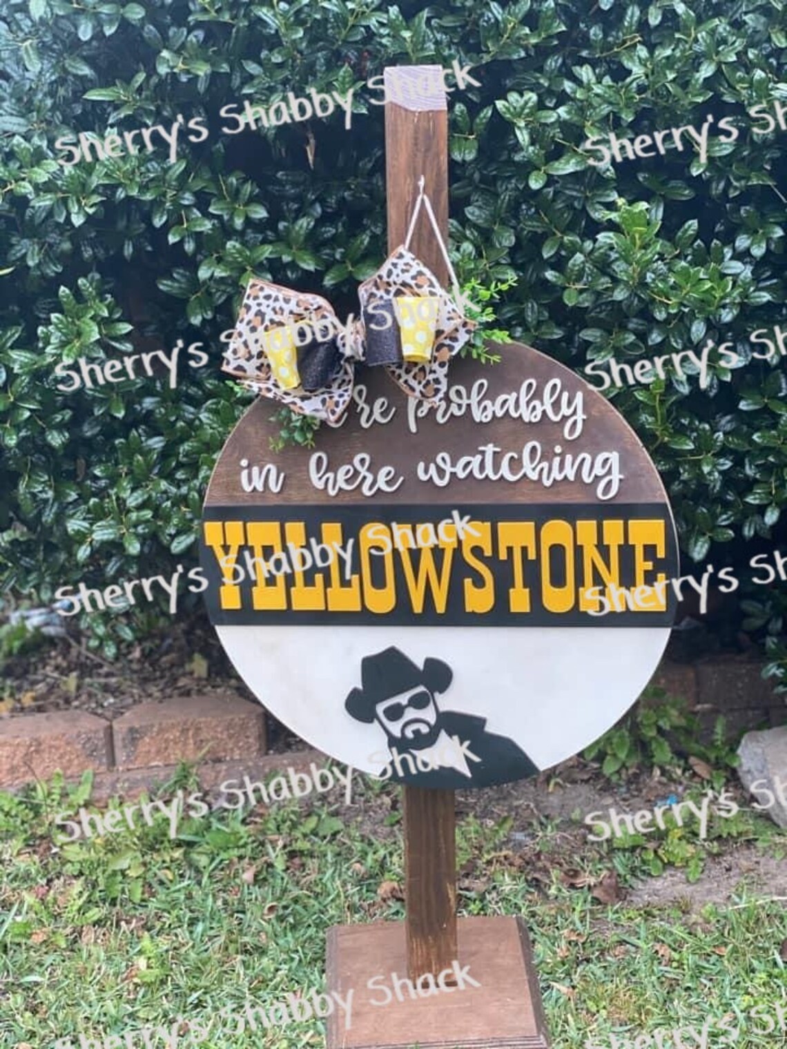 Yellowstone Door Hanger Etsy