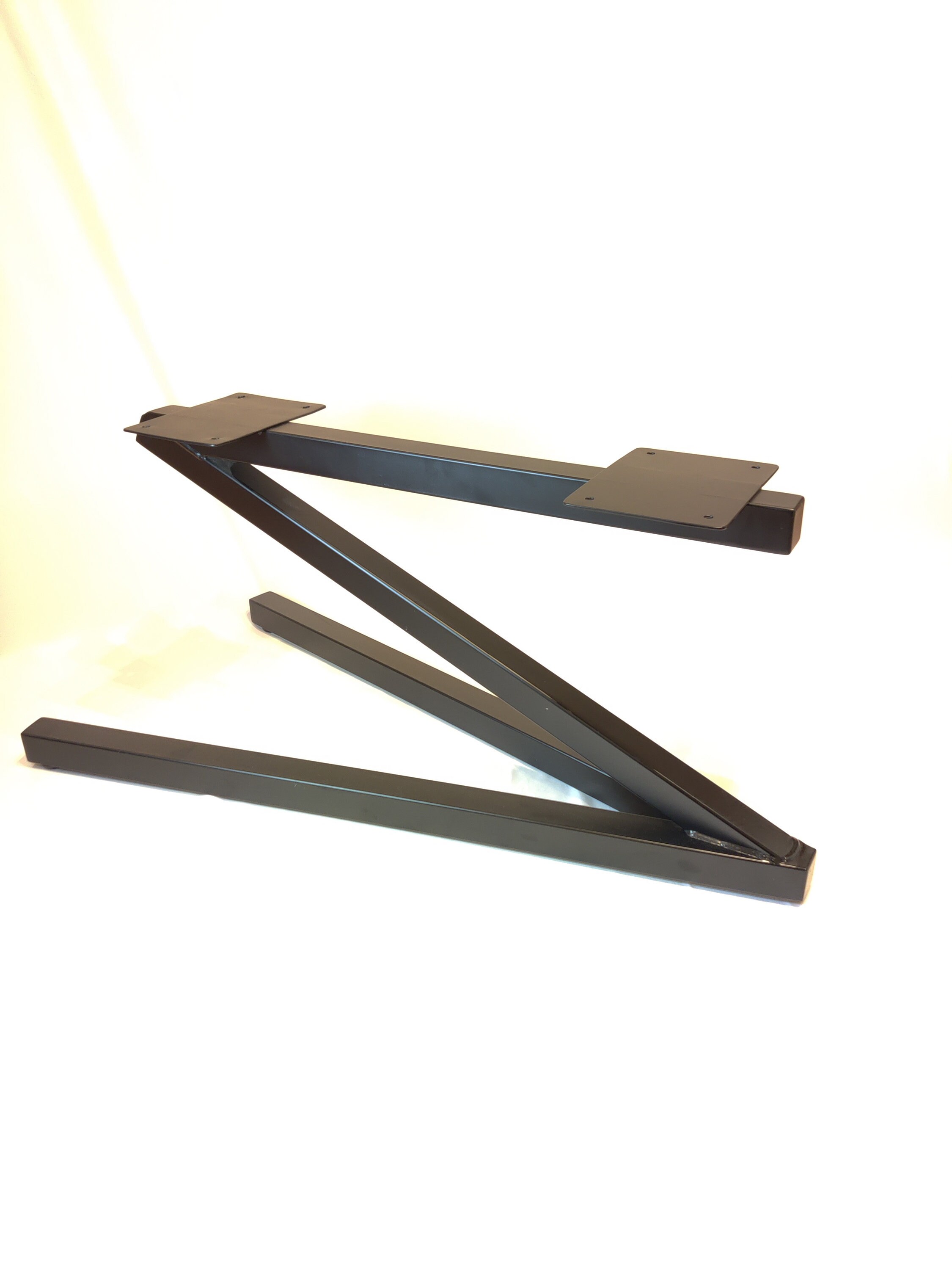 Steel Contemporary Coffee Table Frame Welded & Powdercoated in Etsy