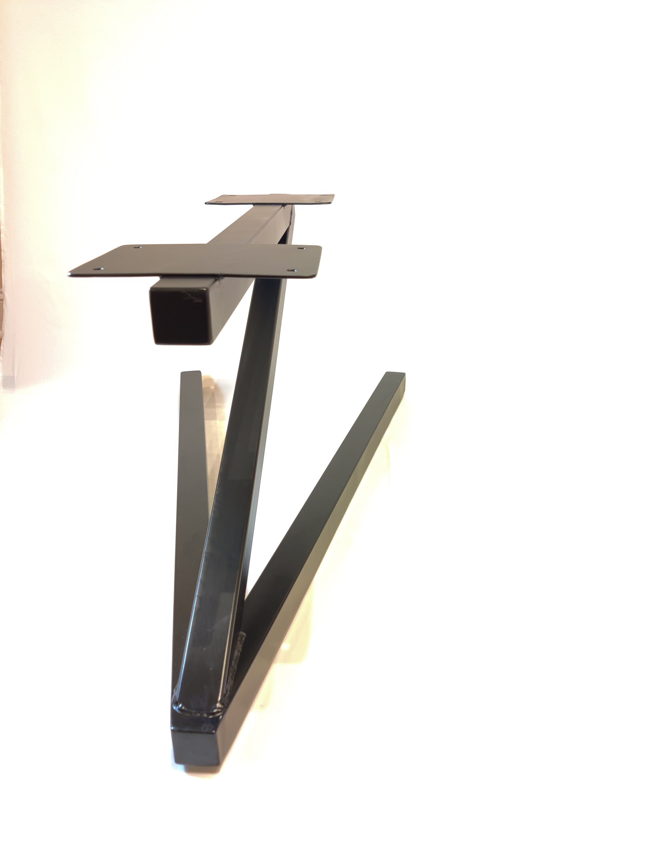 Steel Contemporary Coffee Table Frame Welded & Powdercoated in Etsy