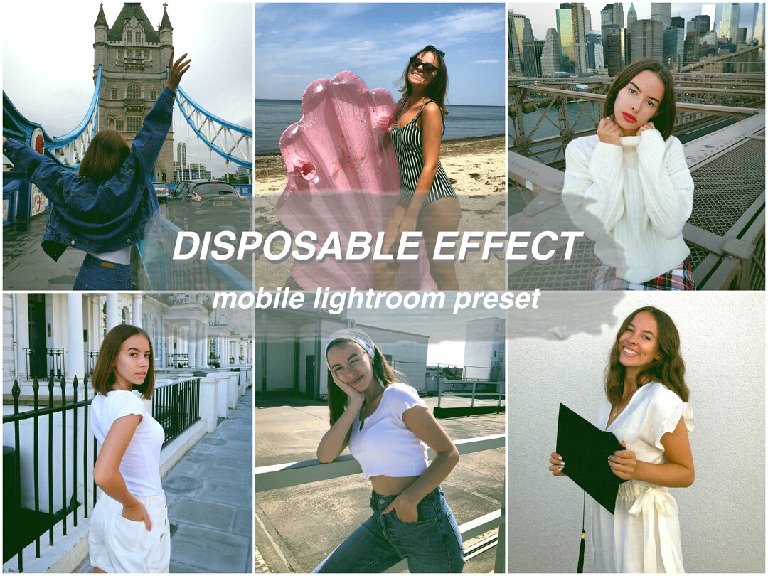 Disposable Effect Lightroom Mobile Preset Instagram Preset Etsy
