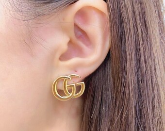 tiny chanel earrings