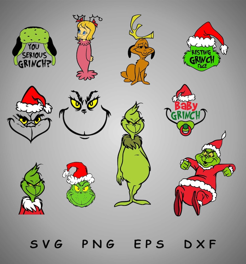 Download Grinch SVG Bundle Grinch svg Christmas 2020 svg Christmas ...
