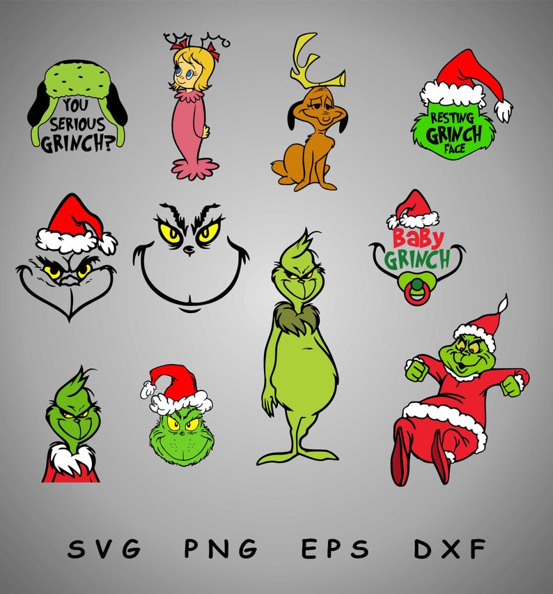 Download Grinch SVG Bundle Grinch svg Christmas 2020 svg Christmas ...