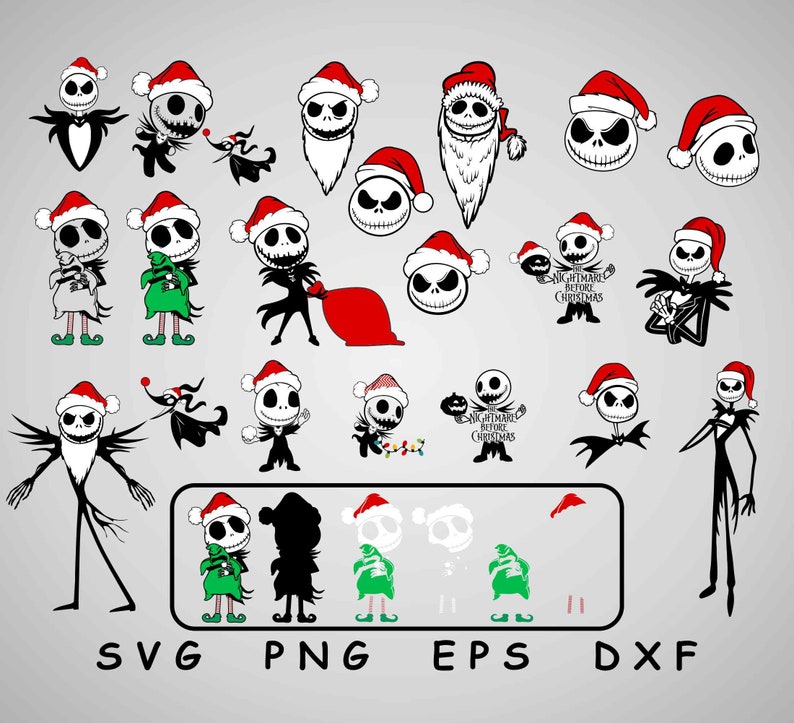 Download The nightmare before Christmas Bundle svg Jack Skellington ...