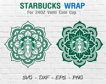 Download Starbucks Mandala Etsy