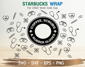 Download Nurse Starbucks Cup Svg Free