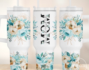 Mom life 40 oz tumbler PNG, Mother's Day Quote, Mom Quote Floral, Sublimation Designs, Digital Download